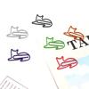 20/30PCS Animal Bookmark Metal Paper Clamps Paper Decorative Cat Shaped Paper Clips  Office/School