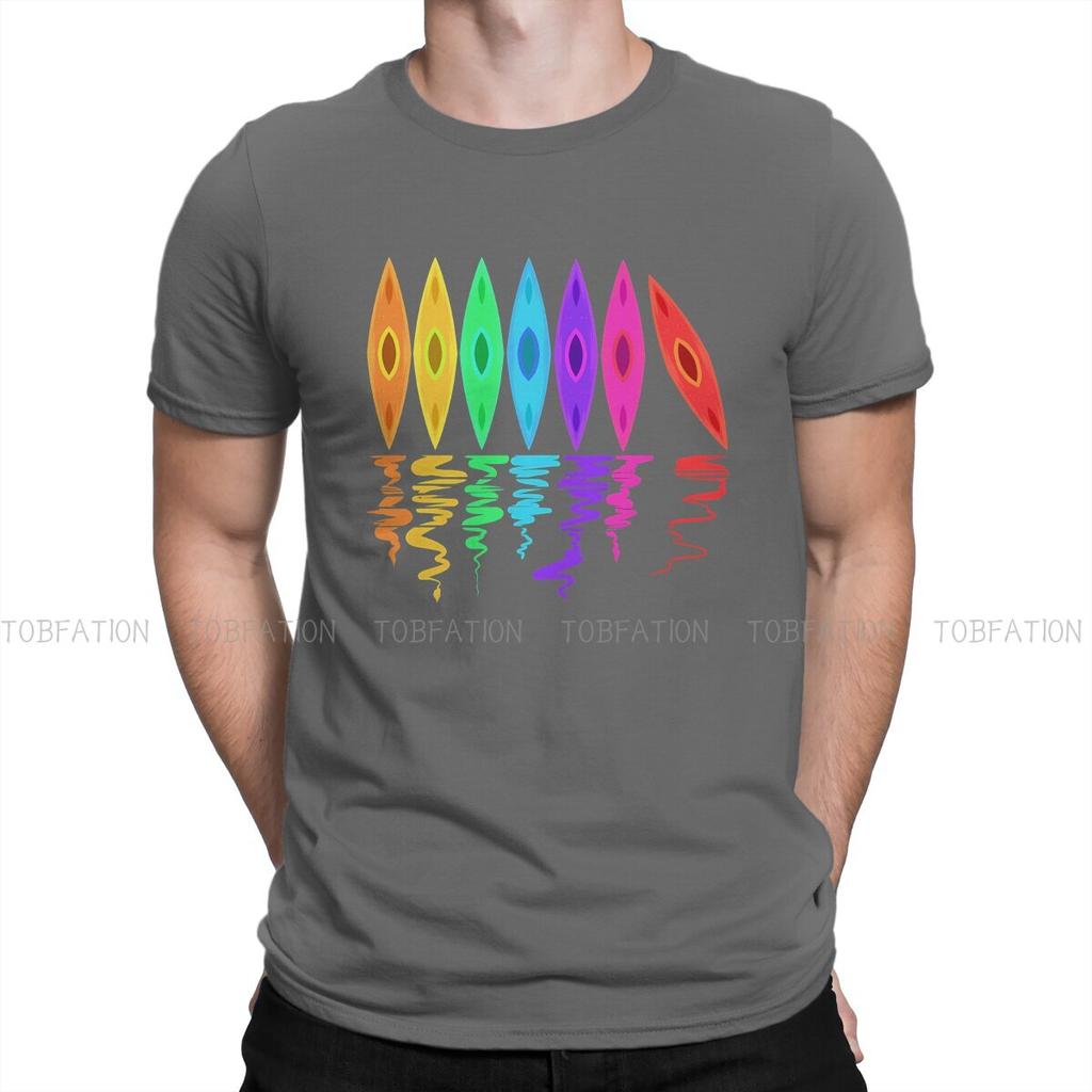 River Kayaking Gift Lake Kayak Trip Boating Team Men TShirt Fishing O Neck Tops 100 Cotton T Shirt Funny High Quality Gift Idea
