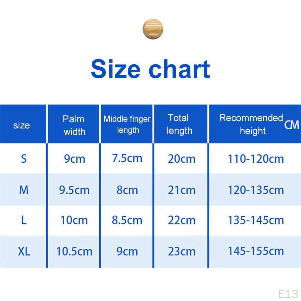 1 Pair Toddler Ski Kids Winter Gloves Waterproof Warm Adjustable