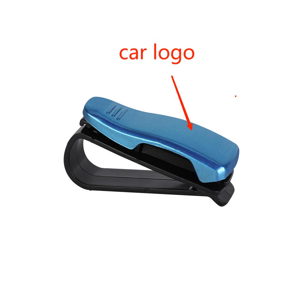 Universal ABS Car Visor Glasses Clip Sunglasses Clip Card Ticket Clip Fastening Clip For Citroen C4L VTS C-ELYSEE C3-XR C5 DS C2