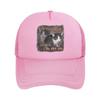“Cat Philosophy Humor, Meme Art Design” Mesh Baseball Cap