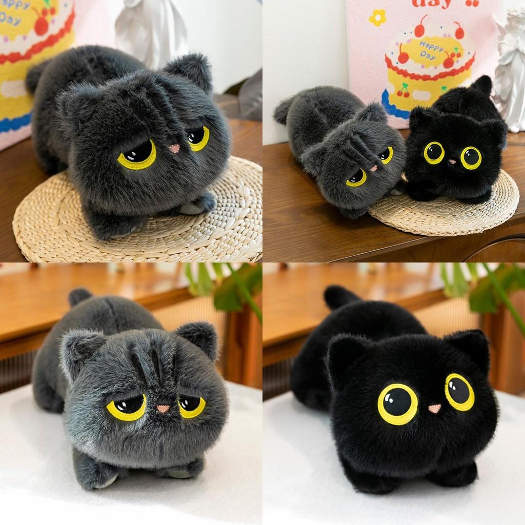 Bedside Cat Plush With Fluffy Material For Kids Relaxation And Play