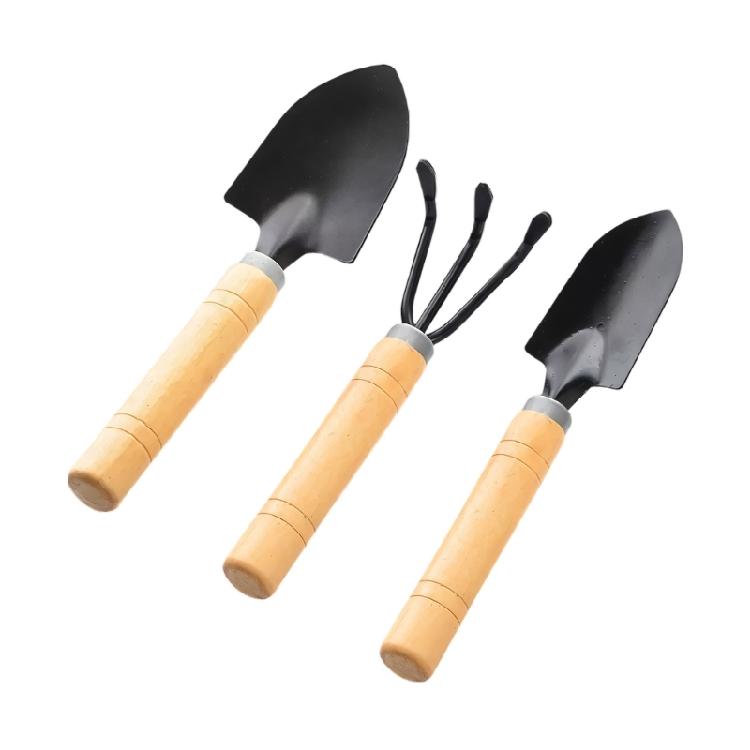 Practical Handheld Plant Care Tool Including Flat Shovel Pointed Trowel And Fine Rakes Soil Loosening Equipment