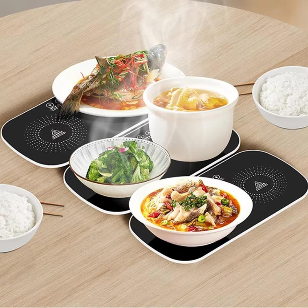 

Electric Food Warming Plate Fast Heating Heating Placemat Easy to Use Heating Tray Warming Plate
