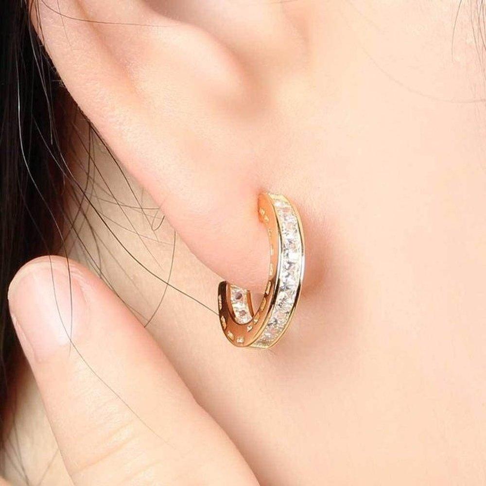Silver earrings, ball earrings, sterling silver earrings, 925 silver hoop earrings (Wfg2Bry)