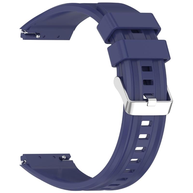 Schweißfestes Silikon-Ersatzarmband Geeignet für 46mm Smartwatch Verstellbare Sportarmbänder Wasserdicht Leichtes Design