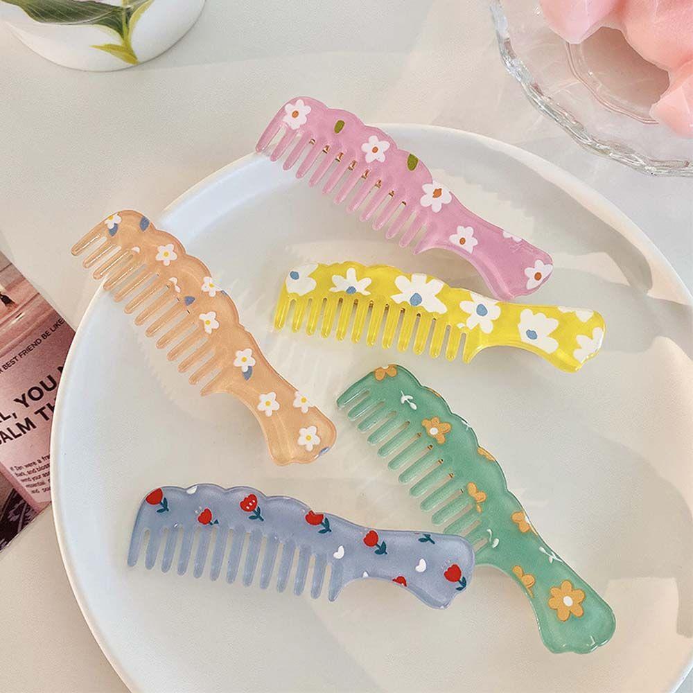 

Headwear Small Flower Side Clips Bangs Clips Women Barrettes Korean Style Hairpin Comb Hair Clip
