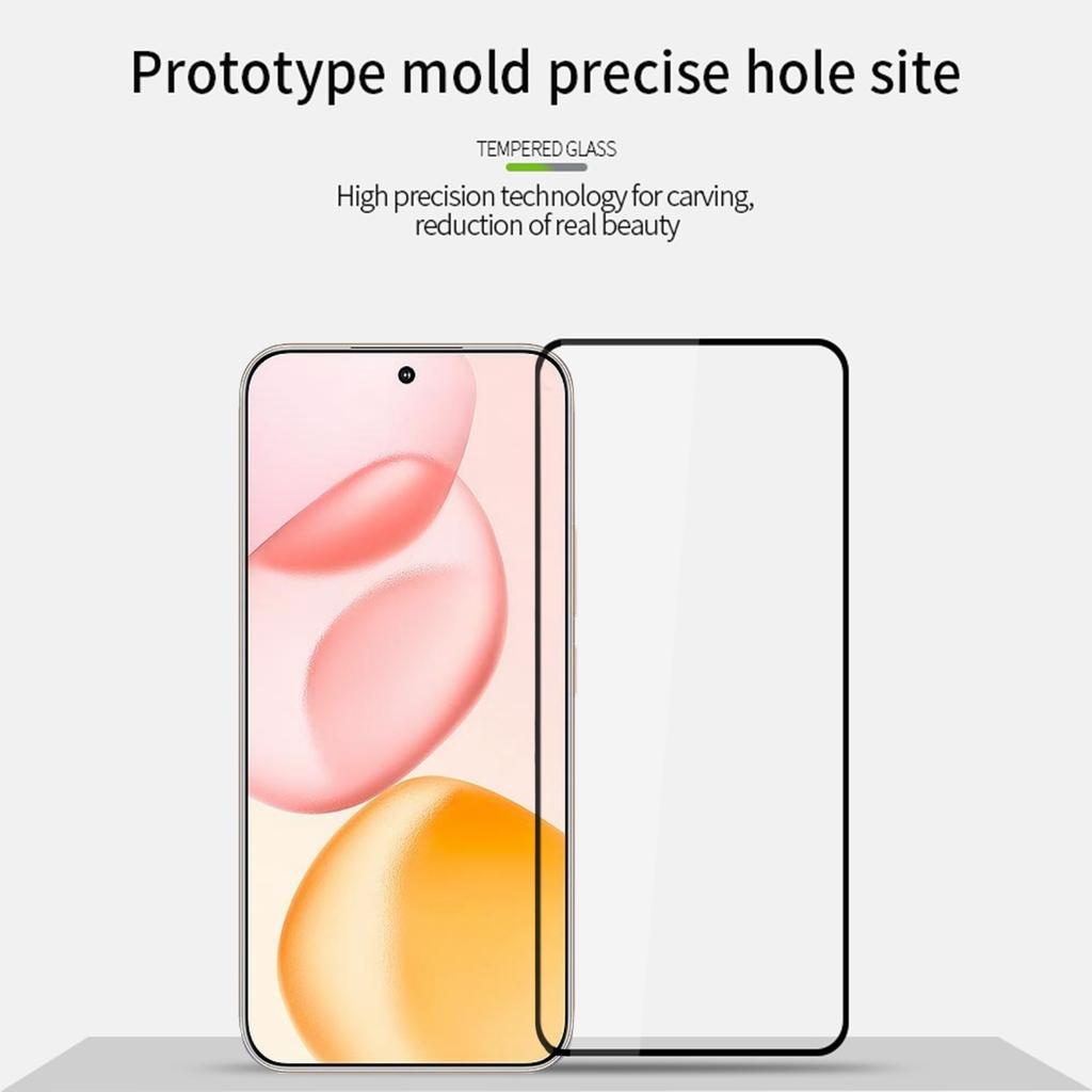 For Honor 400 5G (Global) Screen Protector MOFI 9H Full Glue Full Coverage High Aluminum-Silicon Glass Film
