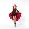 Halloween Vampire Queen Costume For Stage Performances With Polyester Fabric For Women