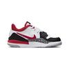 Jordan Preschool Legacy 312 Low White Black Wolf Grey Fire Red CD9055-160