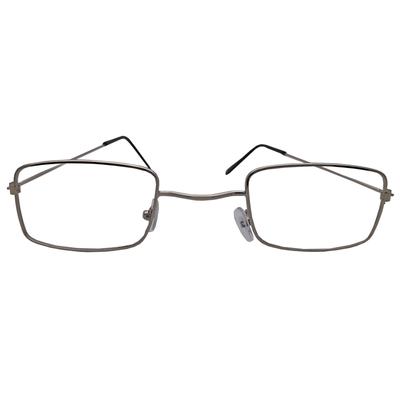 RSINC Full-Rim Metal frame/eyeglass/Spectacle, Optical, For Men And Wome ,Silver-Black 7692 Ib-7 7692 Full Rim Silver-Black IB-7