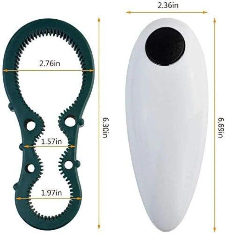 Automatický otvírák na plechovky na otevírání plechovek Machine Touch Elektrický vysoce výkonný otvírák na plechovky Kuchyňské pomůcky Otvíráky na plechovky