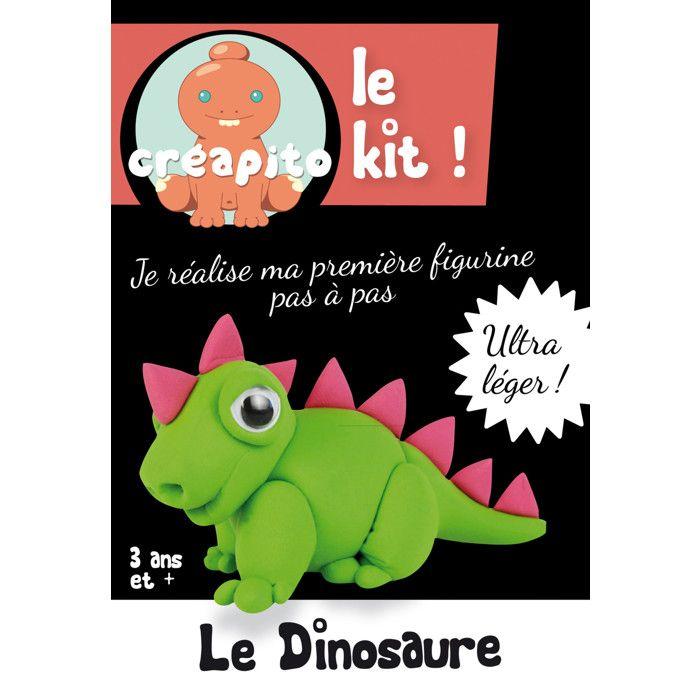 Kit Pâte à modeler enfant Creapito Dinosaure