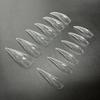 120 Stück gebogene Stiletto-Nagel-Doppelformen für die Poly-Nagel-Gel-Verlängerung von 3D Eagle Claw Hawk Skulptural Nails Full Cover Molds