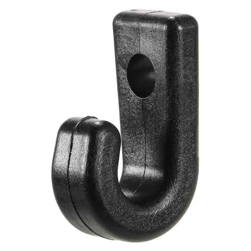 50Pcs Kayak Lashing J Hook Bungee Cord Hook Safety Kayak J Shaped Hook Tie Down Hook Kayak Accessories Enduring