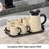 Naixiang Cream Style Ceramic Tea & Drinkware Set