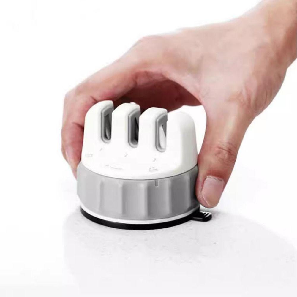 Stainless Steel Mini Cutter Sharpener 3 Stages Cutter Whetstone Sharpening Stone  Kitchen