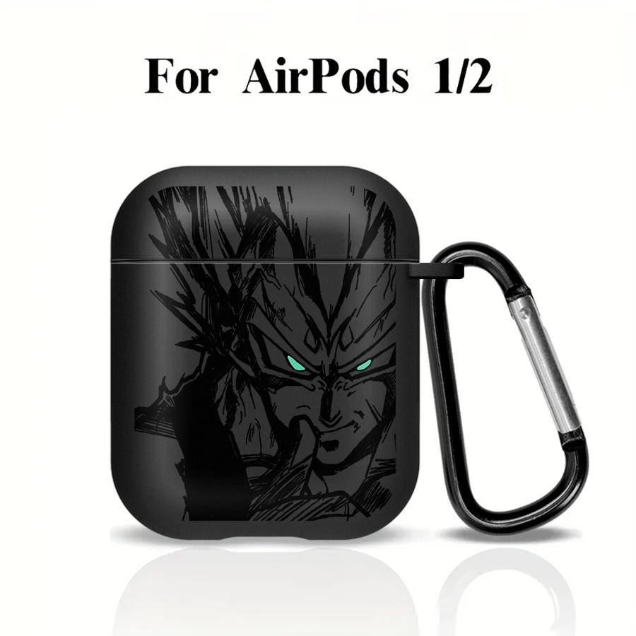 Dragons-Ball Gokus Vegeta Earphone Cases Cover Case For Airpods 1 3 4 2 Pro3 Pro2 Pro