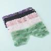 Handmade Exquisite Natural Jade Eye Mask Rose Quartz Facial Massager Natural Stone for Therapy Sleep Eye Mask Relieve Fatigue