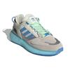 Adidas ZX 5K Boost Off White Pulse Blue Unisex Sneaker Grau Beam-Grün GY4160