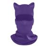Sun Protector Cat Ear Face Mask Soft Neck Gaiter Fashion Sunscreen  Masque  Summer