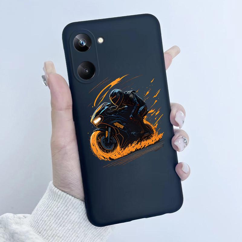 For Realme 10 Pro Phone Case RMX3661 Butterfly Flower Girl Design Soft Silicone TPU Back Housing for Realme 10Pro 5G 2022 Cover