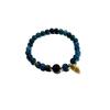 New Bestseller: Apatite and Irregular Amethyst Beaded Bracelet