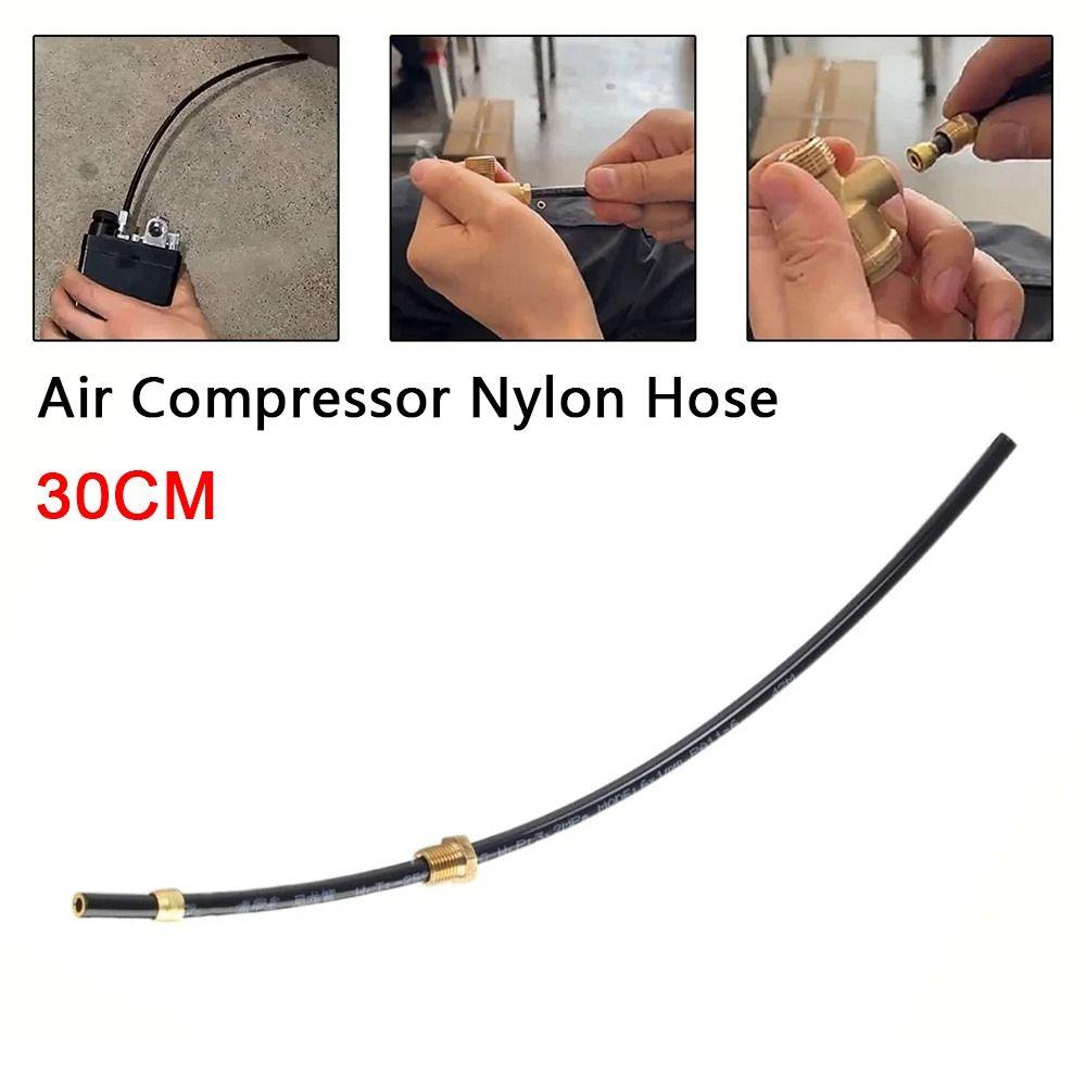 1Pcs 6mm Dia Exhaust Tube 30cm Air Line Hose Connects Pressure Switch and Check Valve