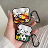 Earphone Cases Cover Case For Airpods Pro3 1 Pro 2 3 Pro2 4 Colorful Cartoon Football