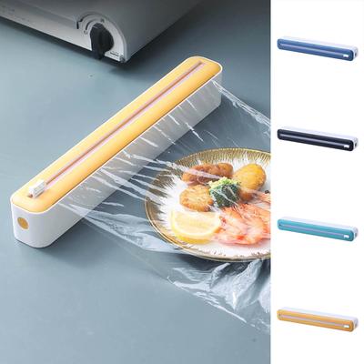 Kitchen Gadgets Disposable Cling Film Cutter Breaking Household Supplies Multifuctional Cling Film Cutting Box Accessories