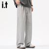 Izzue IT Men's Pure Cotton Retro Casual Trousers