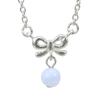 Used courreges Necklace Silver925 2.6g Silver ribbon