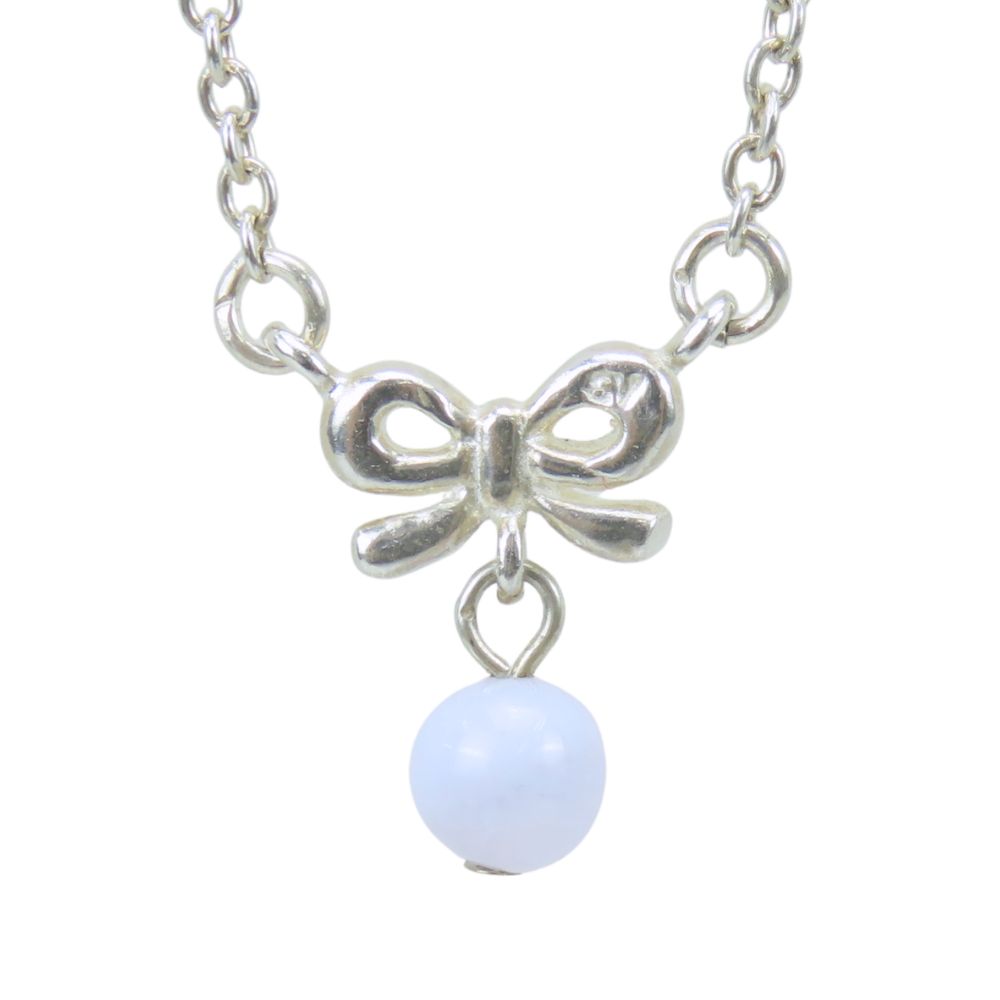 Used courreges Necklace Silver925 2.6g Silver ribbon