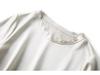 Women's Petite Summer Silk T-Shirt - Pure Color, Short-Sleeved, Mulberry Silk