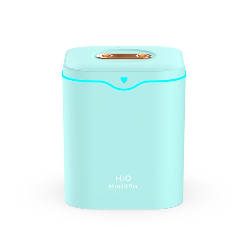 New USB Humidifier Silent Double Spray 2000ml Large Capacity Household Lamp Air Conditioning Room Air Humidification Spray 2025
