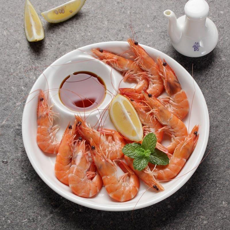 Kreativní jednoduchý knedlíkový talíř Nádobí Keramický talíř Ovocný talíř Salátový talíř s namáčecím talířem