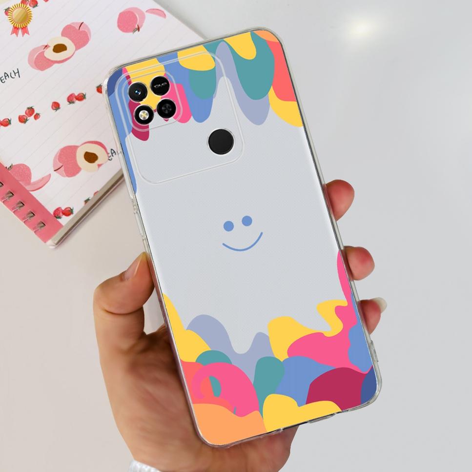 NEW Design For Cover Xiaomi Redmi 10A Case Cartoon Bumper Back Shockproof Soft TPU For Xiomi Redmi 10 10C A10 C10 Redmi10 A Bag