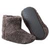 Fashion Warm Faux Fur Slippers Women Men Winter Shoes Indoor Home Soft Plush Footwear Solid Color Girls Boys House Floor Fluffy Boots