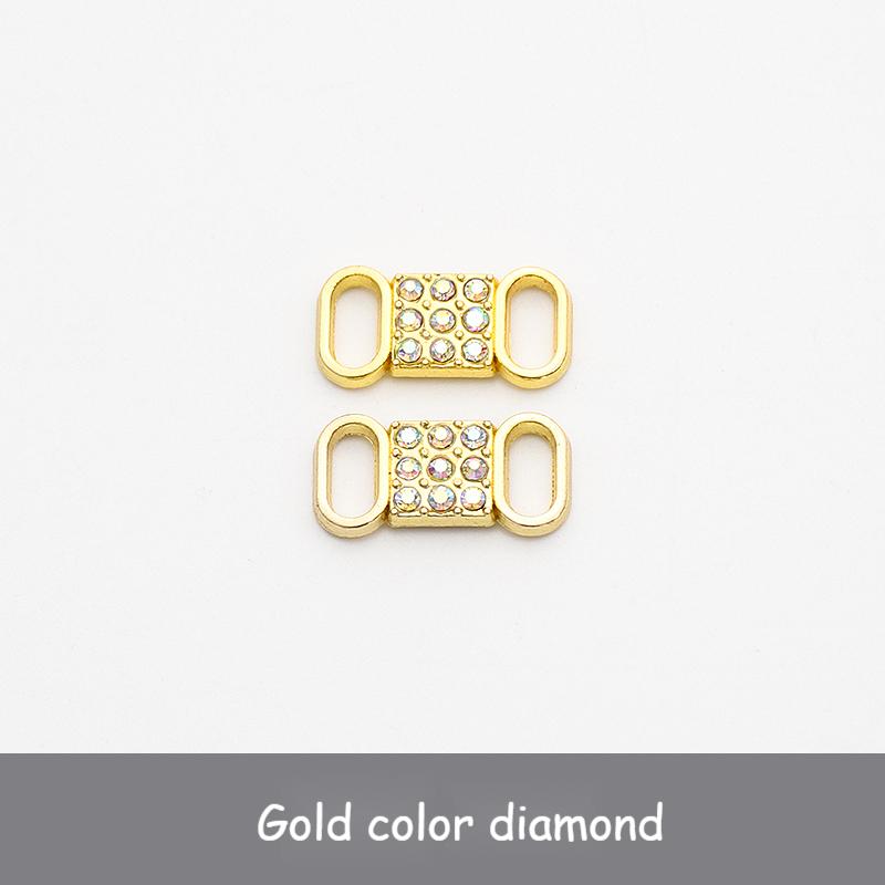 luxury Rhinestone AF1 Shoe Charms Colorful Diamond Sneaker Charms Girl Shoe decoration DIY Shoelaces Buckles shoes accesories