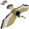 Retractable Funny Cat Teasering Simulation Bird Toy Interactive Cat Toys Flying Bird Electric
