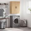 Vidaxl Wall Cabinet, Sonoma Oak, 69.5X34X90 Cm