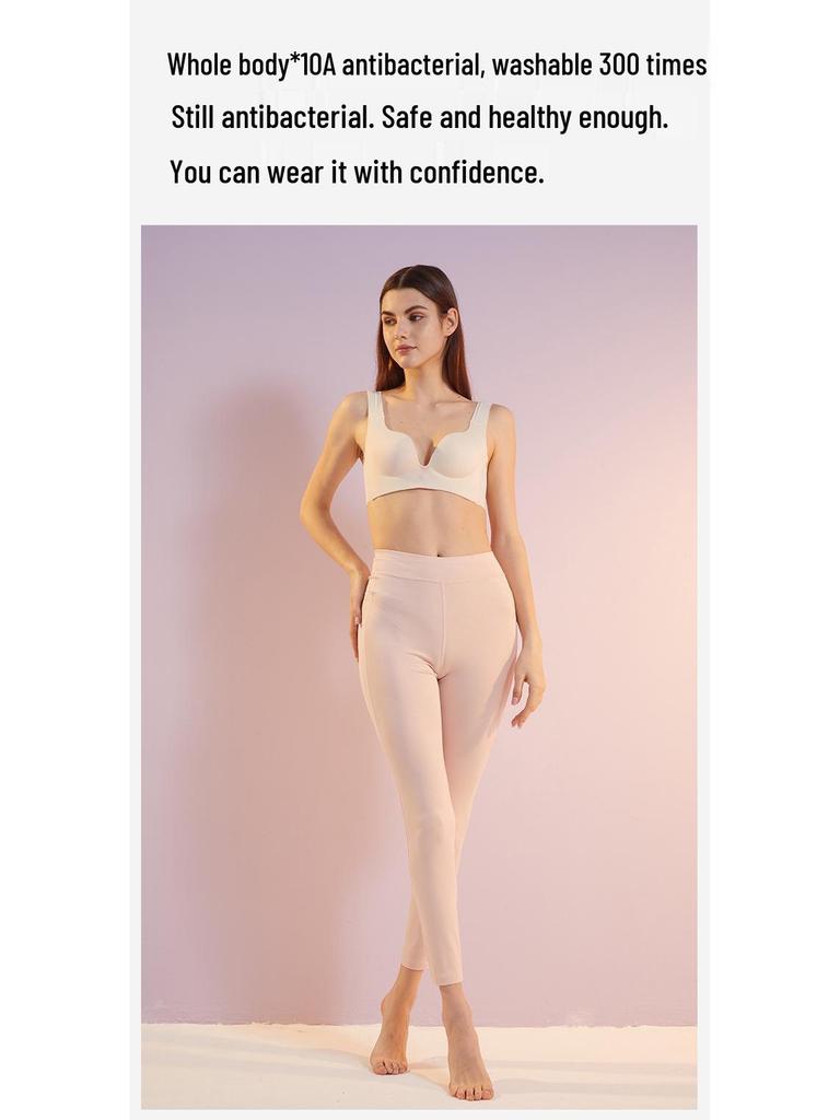 80-Count Lenzing Modal Women's High-Elastic Warm Leggings - Class A Antibacterial Autumn/Winter Underwear