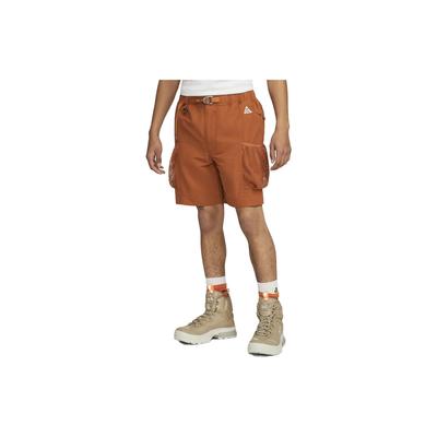 ACG Snowgrass Couleur Unie Logo Taille Haute Poches Cordon de Serrage Short Homme short Orange DV9405-246