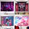 Japanese Ins Kawaii Room Decor Anime Print Tapestry Wall Hanging Aesthetic Room Decor Mural Aesthetic Room Decor Wall Tapestry