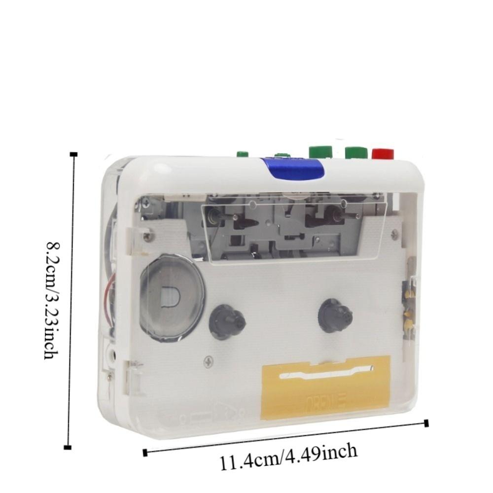 3.5mm AUX Input Portable Walkman Multifunction MP3 Converter Tape Player  Audio Music Conversion