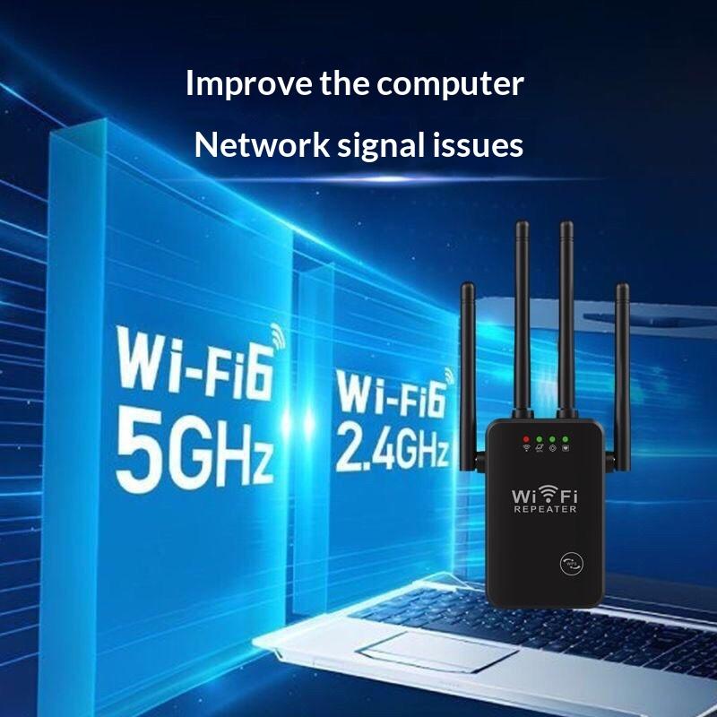

300Mbps Wifi Repeater Long Range Wifi Extenders Amplifier Signal Booster Antenna Repeator 1pc