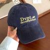 25 Early Autumn New Street Tide Brand Letter Baseball Cap Embroidery Female Big Head Circumference Showing Face Small Cap Tide
