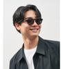 Boston type sunglasses polarization OUTDOOR UV for fashionable [Zoff] (with function) (brown/demi pattern) YURIE EDITION Anti-slip, lightweight,