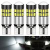 T10 168 175 194 2825 W5W LED Bulb CanBus Error Free 3014 30SMD Lens 300 Lumens Super Bright DC 12V White 2.7W (Pack of 4)