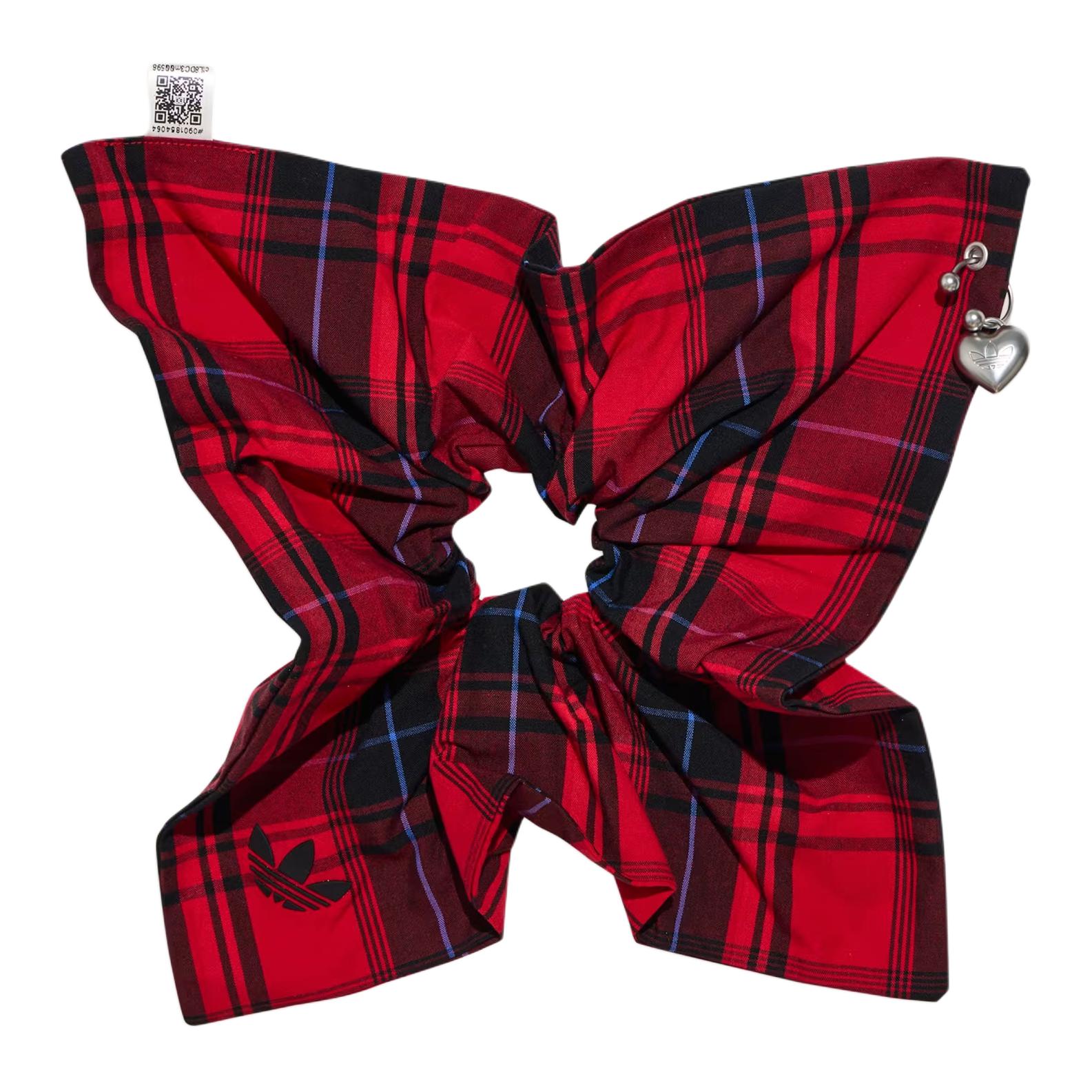 Adidas Originals Logo Design Hair Tie Women Accessories Red KW1290_500 NS,Red